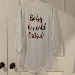 Baby It’s Cold Outside Night Gown